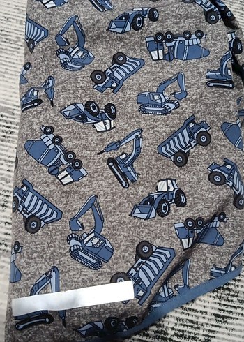 Kapüşonlu Gri Erkek Çocuk Fermuarlı Yağmurluk - Görsel 4