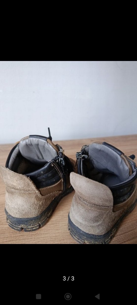 Kahverengi Süet Erkek Çocuk Botu - Görsel 3