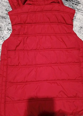 Kırmızı Erkek Çocuk Fermuarlı Yelek - Görsel 4