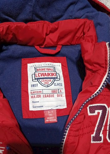 Kırmızı Erkek Çocuk Fermuarlı Yelek - Görsel 2