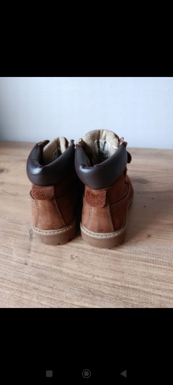 Erkek Çocuk Kahverengi Süet Bot - Görsel 2