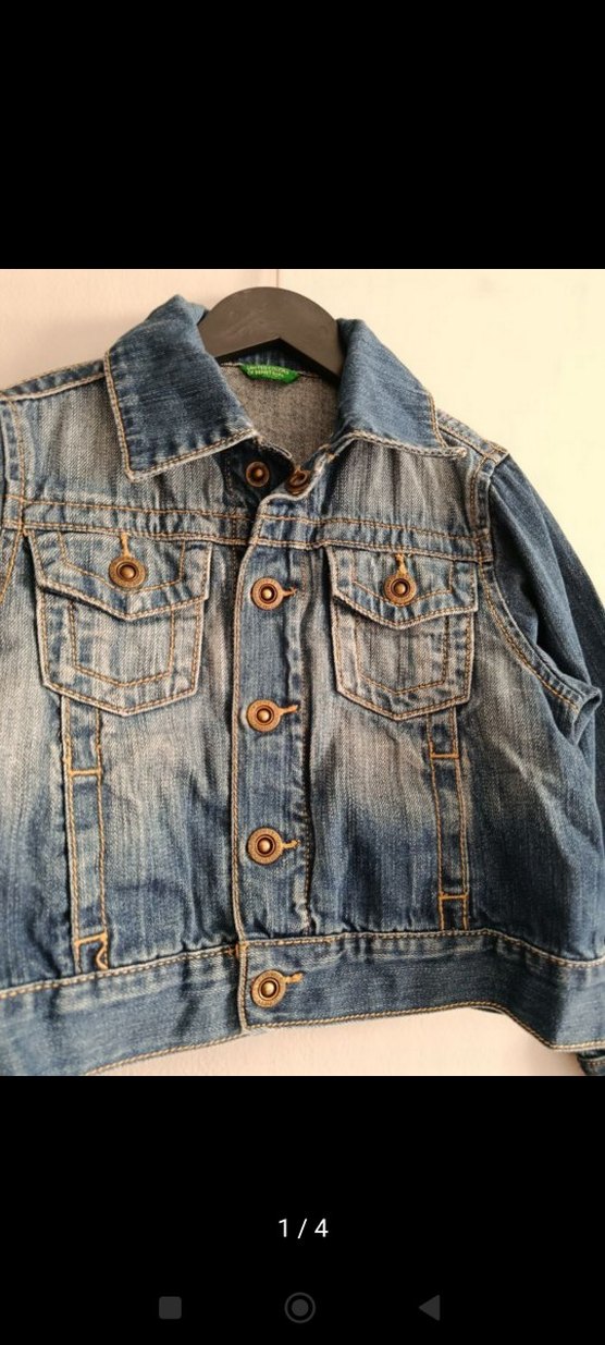 Çocuk Kot Ceket - Görsel 3