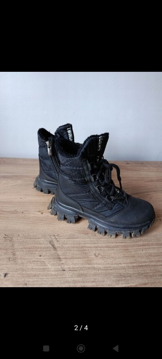 Unısex Siyah Kamuflaj Des Fermuarlı Bot - Görsel 2