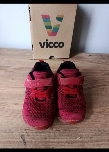 Vicco Unısex Çocuk Kırmızı Spor Ayakkabı - Görsel 2