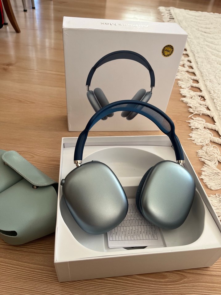 Yeşil  Kulaklık ve yeşil  Taşıma Çantası - Görsel 2