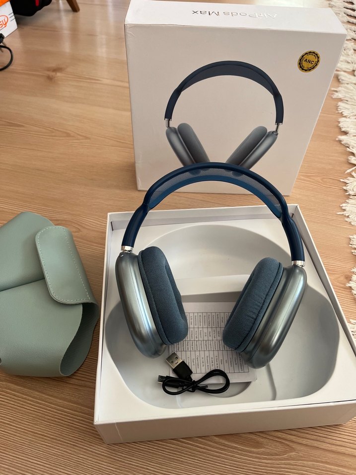 Yeşil  Kulaklık ve yeşil  Taşıma Çantası - Görsel 3