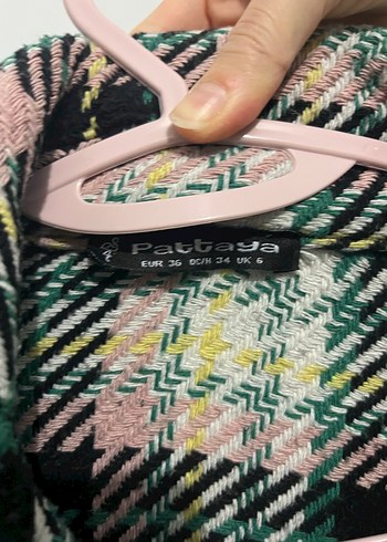 Düğmeli, Uzun Kollu, Ekose Gömlek - Görsel 2