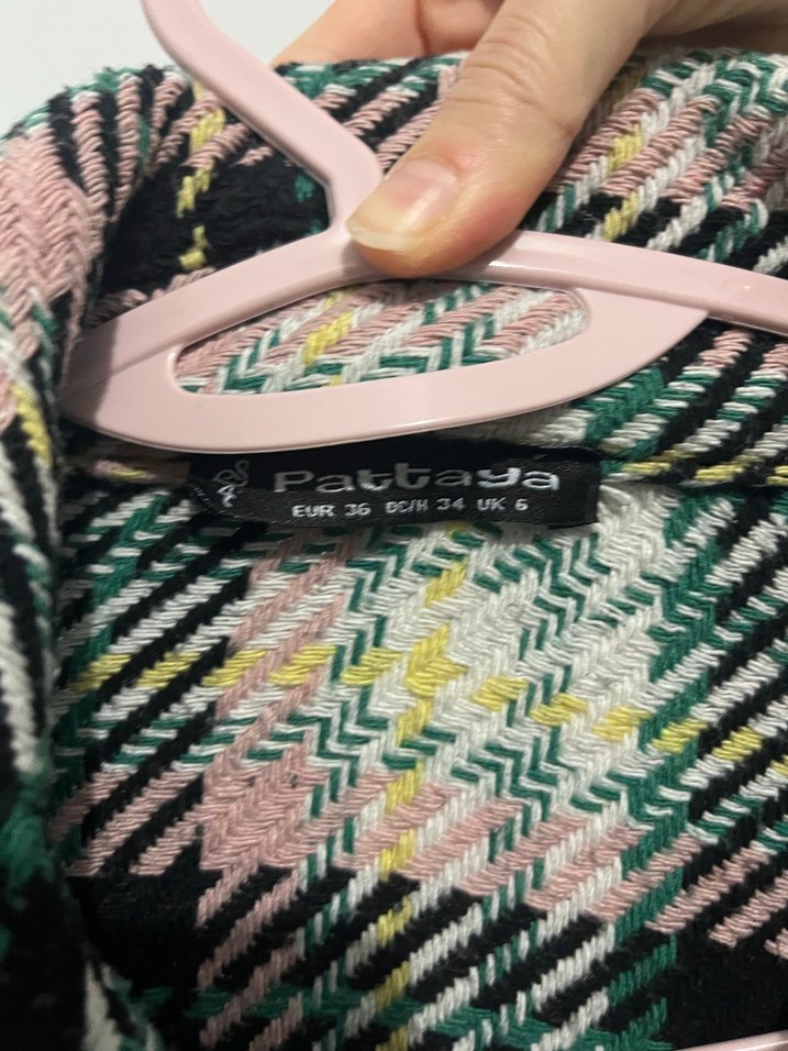 Düğmeli, Uzun Kollu, Ekose Gömlek - Görsel 2