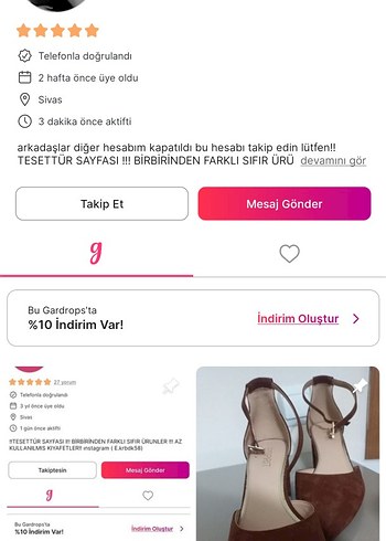 arkadaşlar bu hesabım kapatilacak yeni hesabımı ilanda