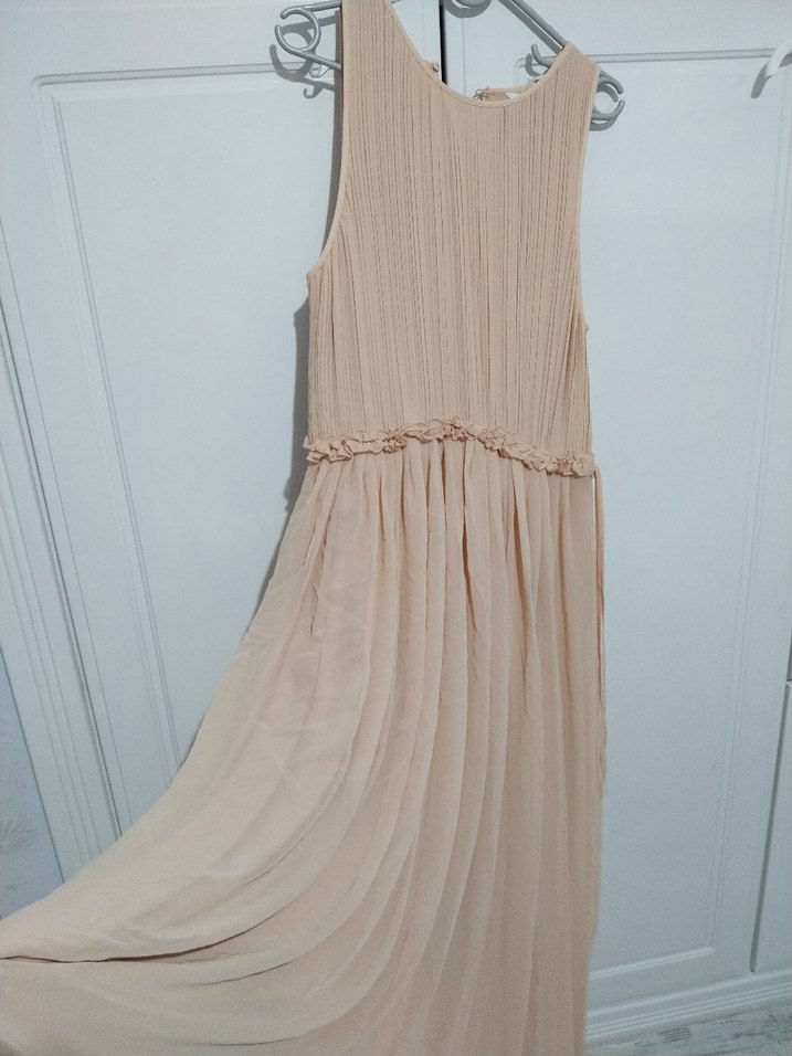 Uzun Şifon Kadın Abiye - Görsel 4