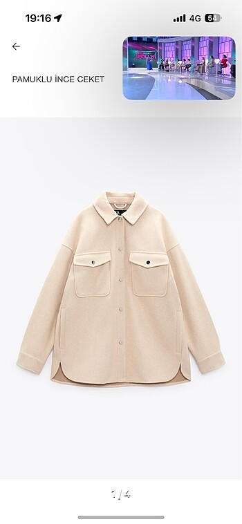 Zara ceket