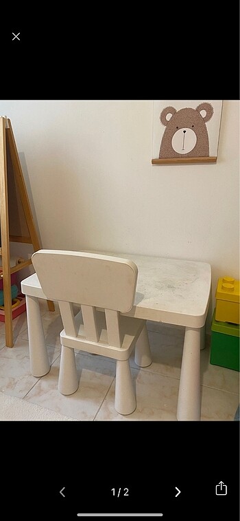 Ikea masa sandalye