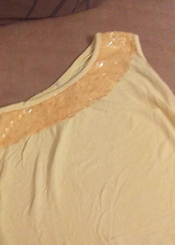 LC Waikiki sari tek omuz bluz