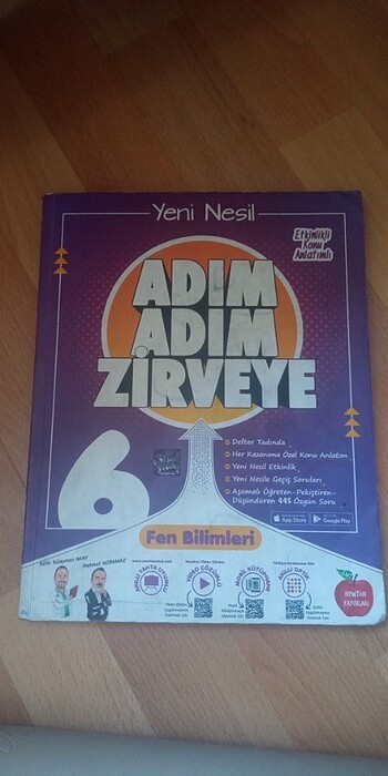 6 sınıf fen bilimleri test kitabı