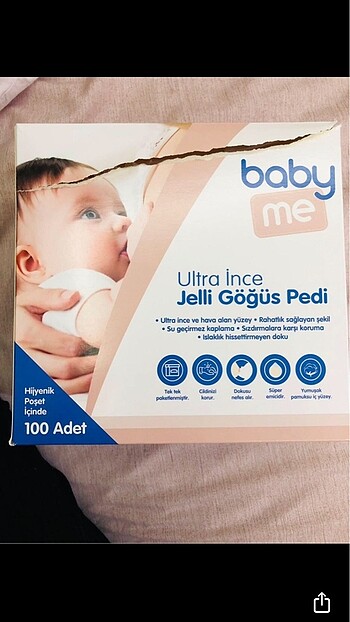 Jelli göğüs pedi