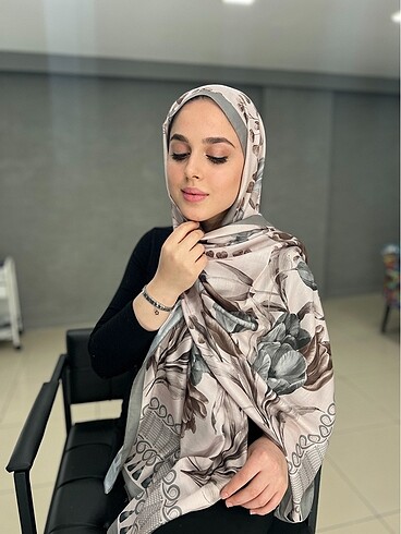  Beden Soft çiçekli şal