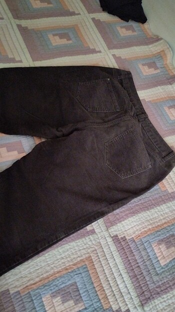 Kahverengi kadife pantolon - Görsel 5