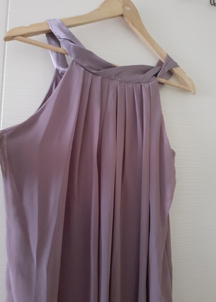 Şifon şık elbise - Görsel 4