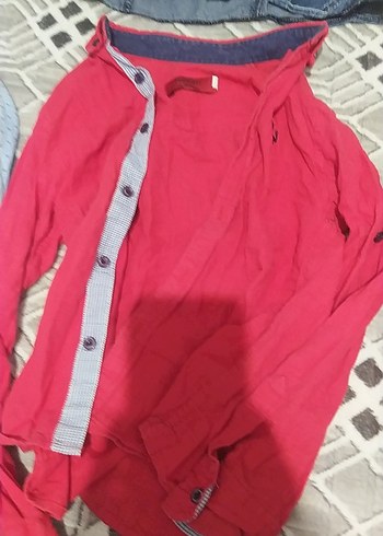 Erkek Kısa Kollu Kareli Gömlek - Görsel 4