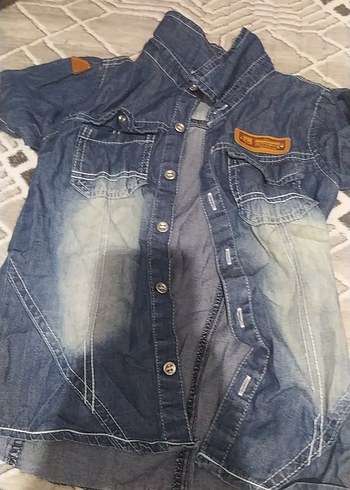 Erkek Kısa Kollu Kareli Gömlek - Görsel 2