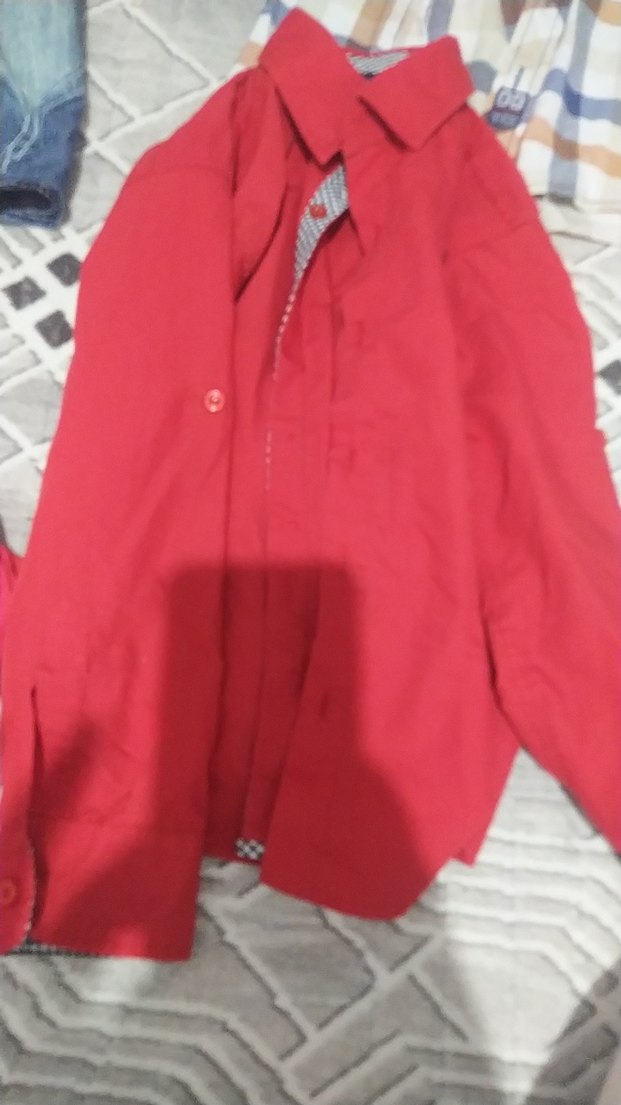 Erkek Kısa Kollu Kareli Gömlek - Görsel 5