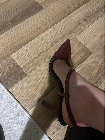 38 Beden bordo Renk Bordo stiletto