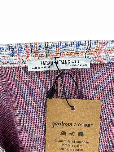 s Beden çeşitli Renk Zara Kısa Elbise %70 İndirimli.