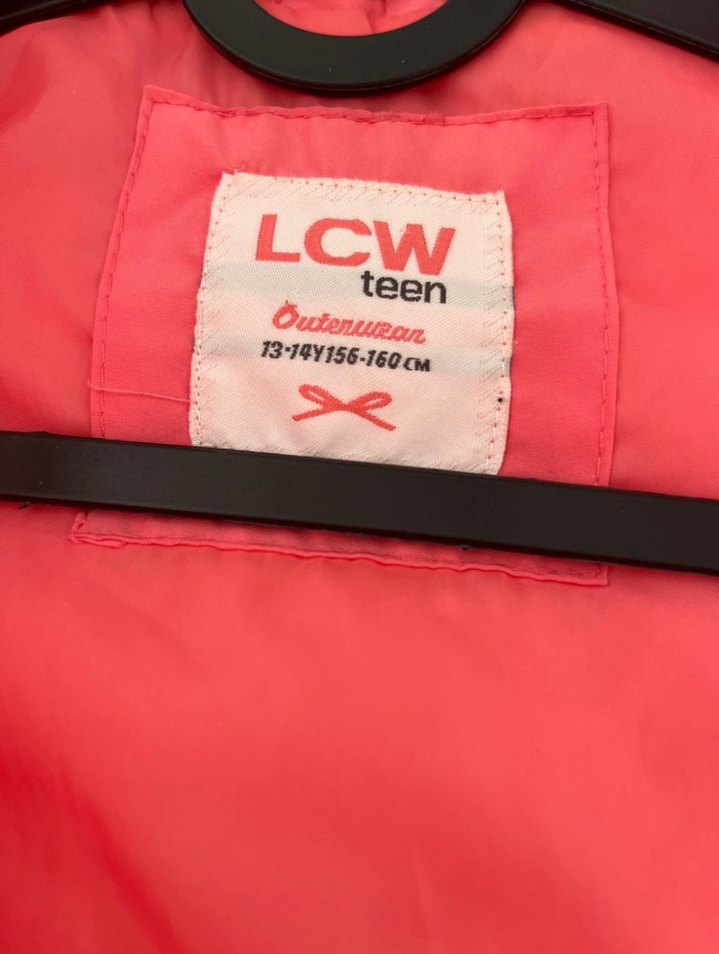 Kız Çocuk Parlak Pembe Fermuarlı Yelek - Görsel 3