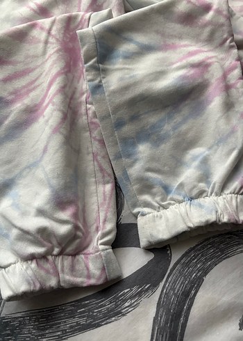 Gri Tie-Dye Hamile Eşofmanı - Görsel 7