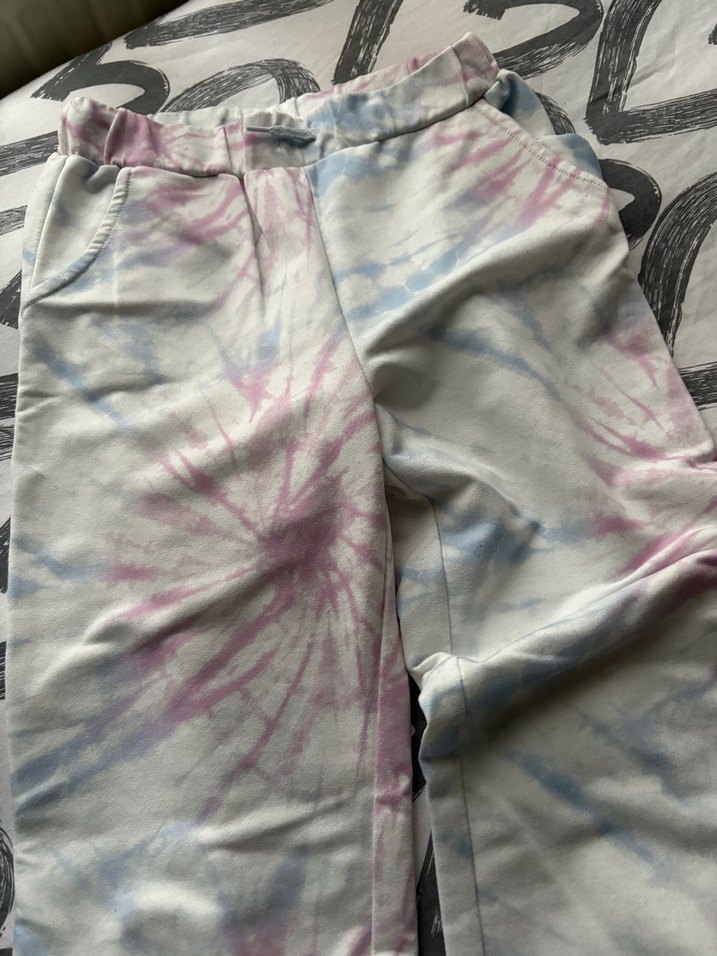 Gri Tie-Dye Hamile Eşofmanı - Görsel 3