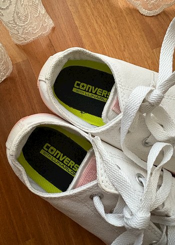 Kızlar için pembe comverce lastikli sneaker - Görsel 3