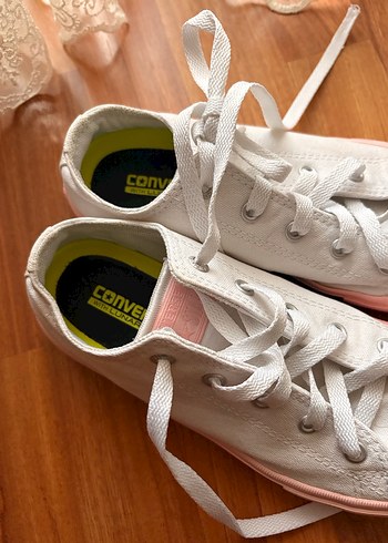 Kızlar için pembe comverce lastikli sneaker - Görsel 10