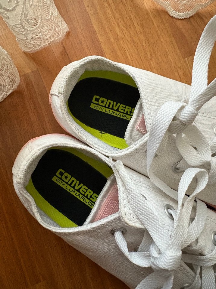 Kızlar için pembe comverce lastikli sneaker - Görsel 3