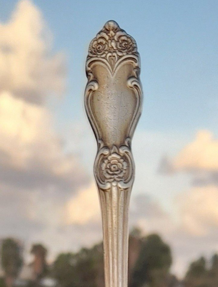 Antika sovyet tatlı kaşık - Görsel 2