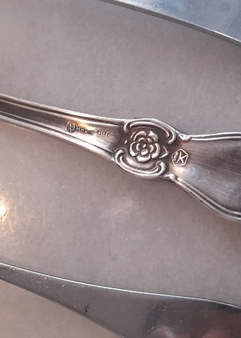 Çeşitli Desenli vintage Çatal 16 adet - Görsel 8