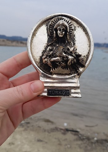 Gümüş rengi biblo - Görsel 2