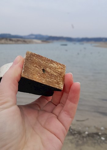 Gümüş rengi biblo - Görsel 7