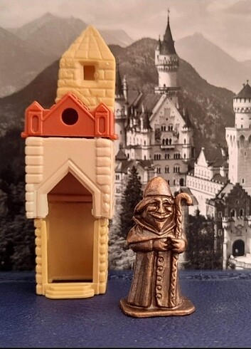 Minyatür vintage kinder kral metal