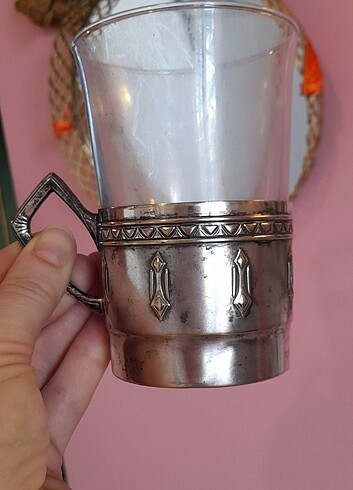Antica Murrina Antika bardak zarfı gümüş kaplama WMF art nouveau damgalı