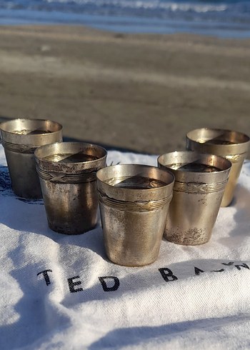 Antika kadeh takımı art nouveau - Görsel 2