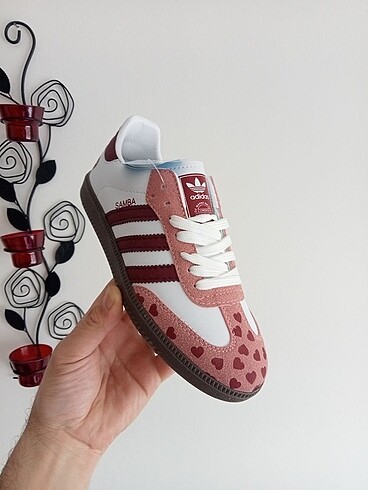 37 Beden beyaz Renk Adidas Samba Kalpli