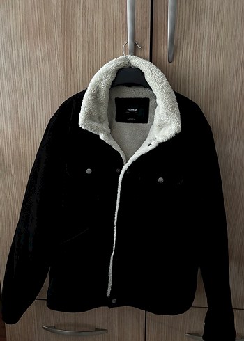 Düğmeli Siyah Erkek Polar Ceket - Görsel 2