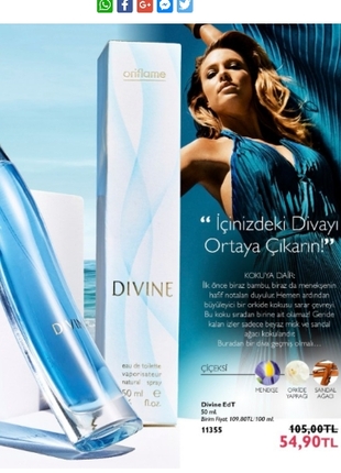 oriflame divine