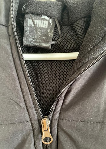 Siyah Erkek Midi Kışlık Fermuarlı Mont - Görsel 8