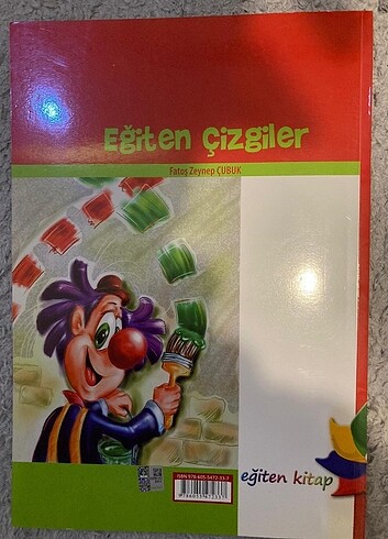 Eğiten Çocuk Çizgi Çalışma Kitabı - Görsel 5