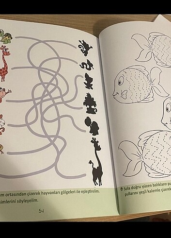 Eğiten Çocuk Çizgi Çalışma Kitabı - Görsel 7