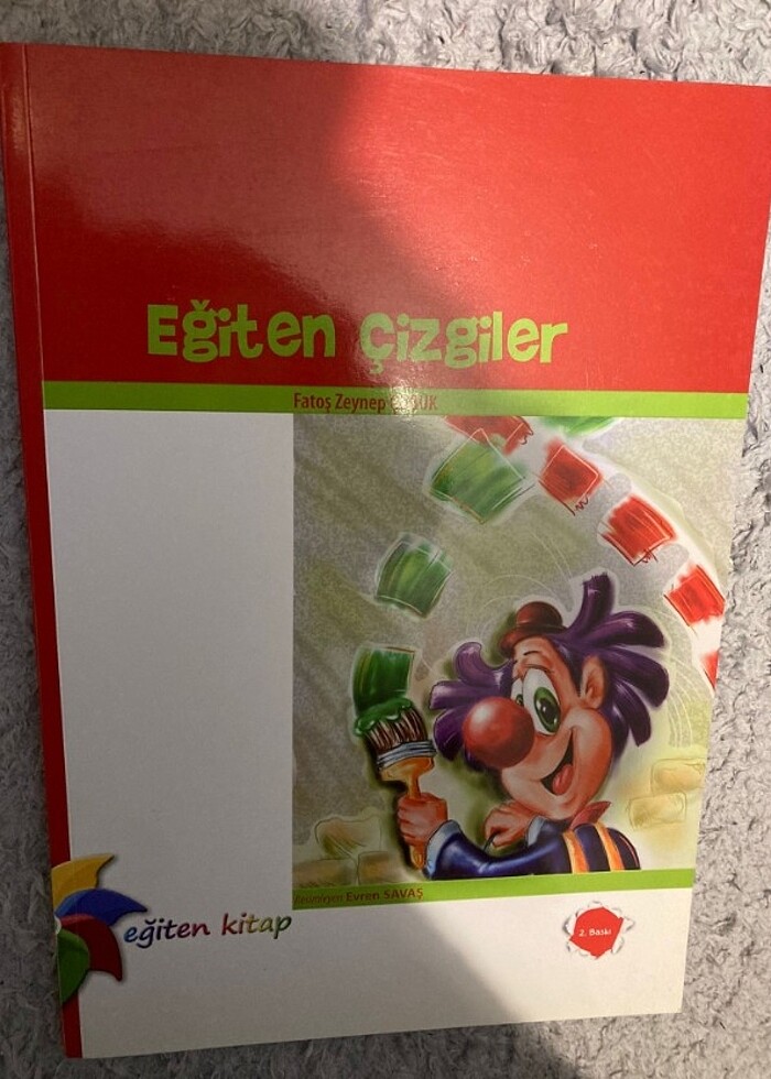 Eğiten Çocuk Çizgi Çalışma Kitabı  - Görsel 3