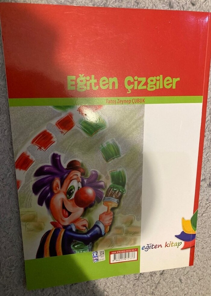 Eğiten Çocuk Çizgi Çalışma Kitabı  - Görsel 4