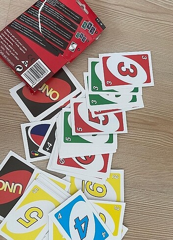 Beden Uno Oyun Kartı