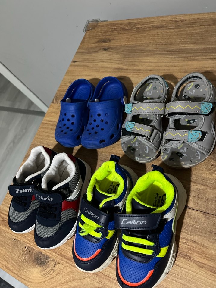 Renkli Erkek Çocuk Spor Ayakkabısı - Görsel 2